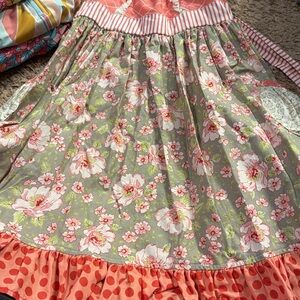 Persnickety Floral and Polka Dot Dress